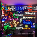 Achieve Multiple Colors Iron Bracket Neon Sign Custom Made